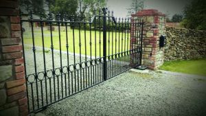 Wrought Iron Entrance Gate Waterford